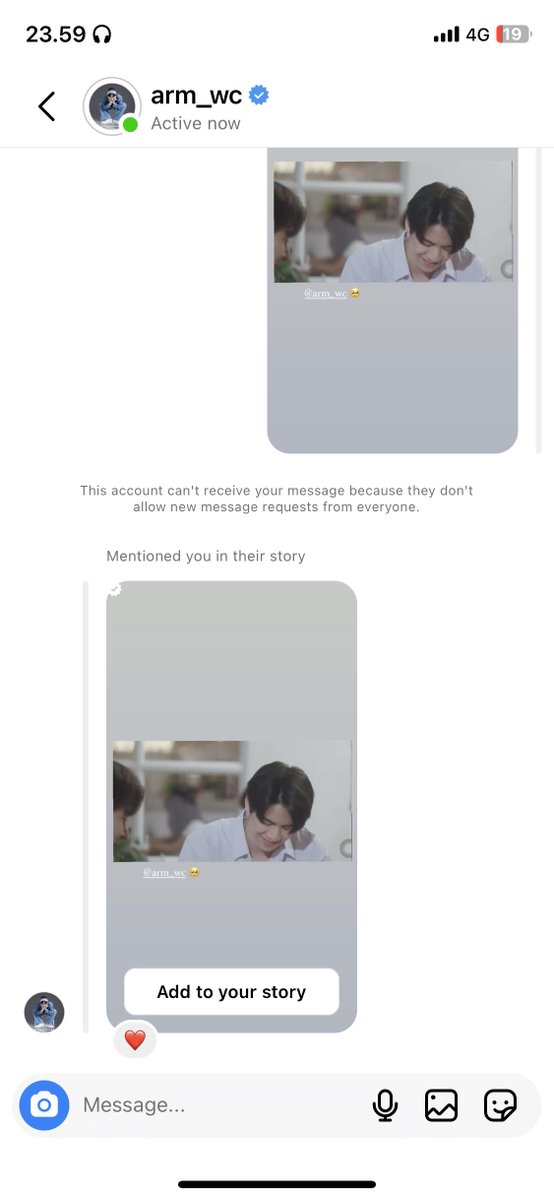 sawatdekha's tweet image. WOAA THANK YOU P’ @arm_wc 😭🫶🏻

 #ArmWC