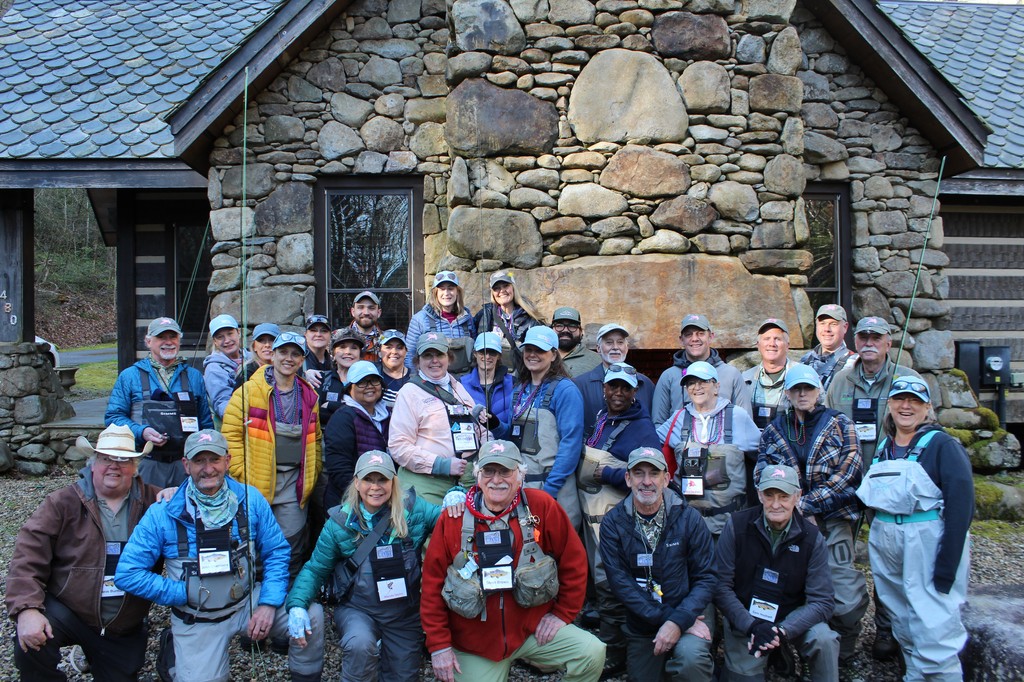 Cast4Recovery's tweet photo. "Together, ordinary people can achieve extraordinary results." - Becka Schoettle #CastingforRecovery #FlyFishing #Eastern #Tennessee https://t.co/UTNqY3MtZH