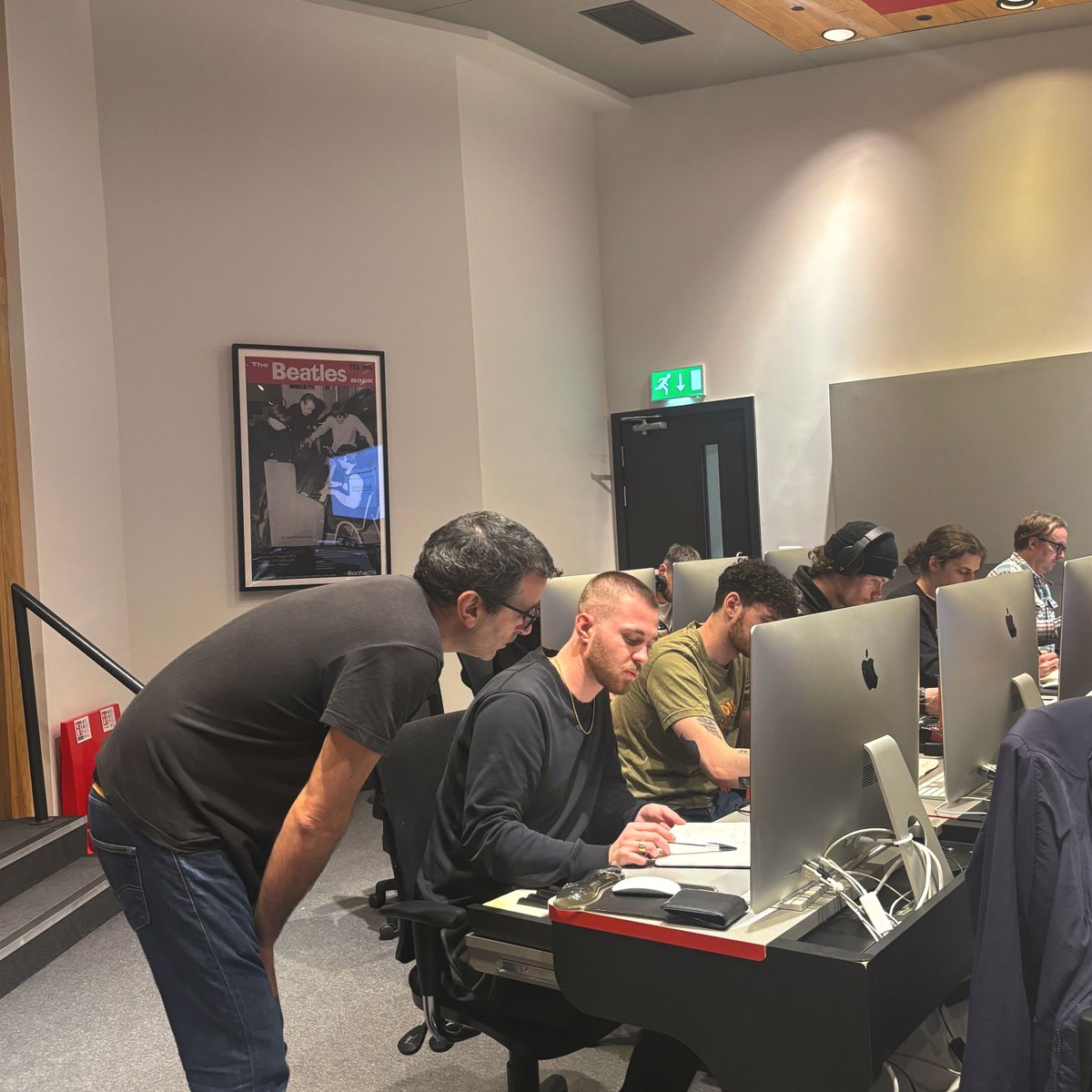 Music Theory for Producers 🎼⁠. Across the weekend, Music Theory lecturer and established composer, Domenico Angarano, held a two-day level one course on Music Theory for Producers⁠ in our Tech Lab One facility.