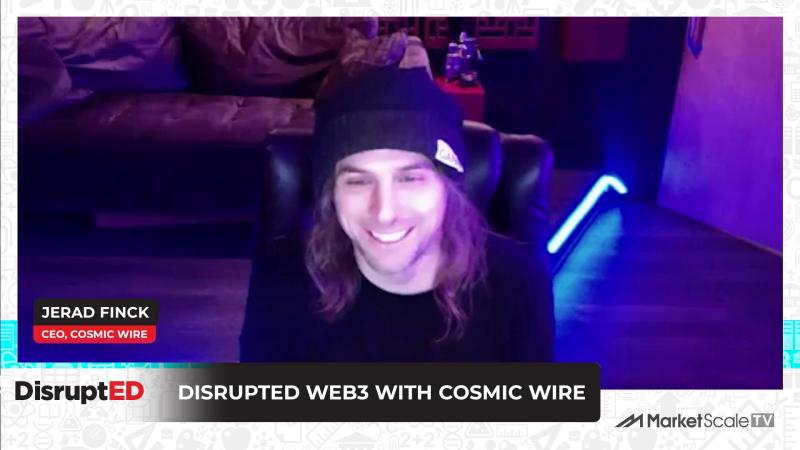 Tune in to the latest DisruptED podcast episode as host Ron Stefanski and Cosmic Wire CEO @__BLAZAR__ explore the transformative powers of Web 3.0 and blockchain technology. Don't miss it! Listen here 👉 marketscale.com/industries/bus…