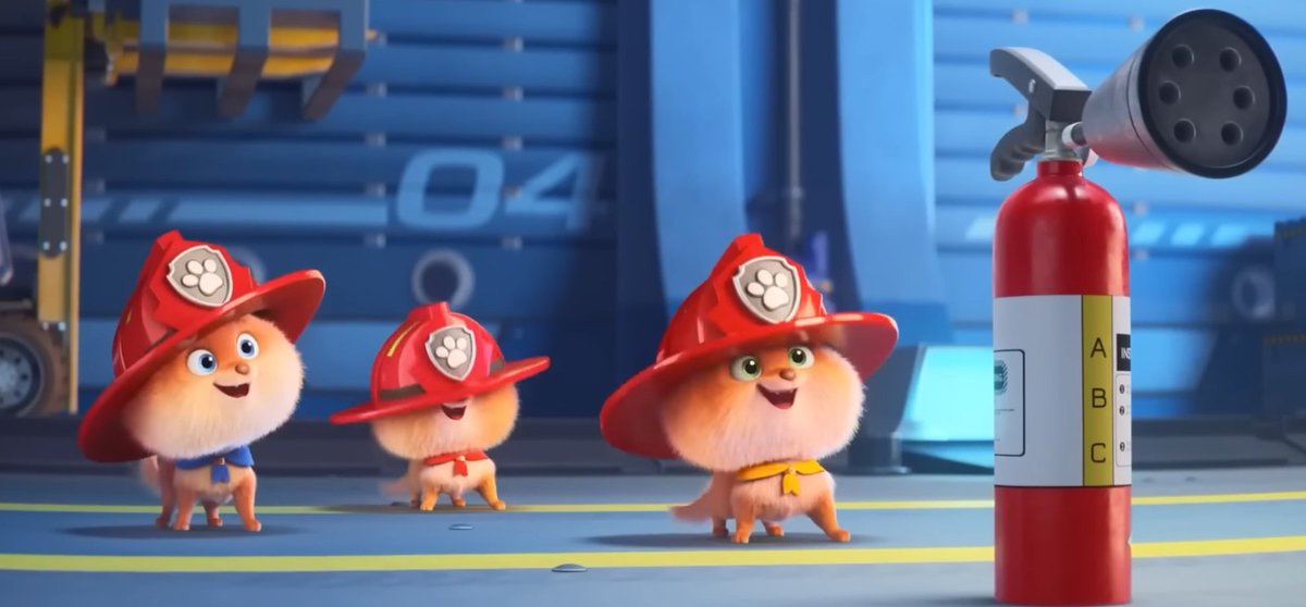 FluffyPupMini's tweet photo. We are dressed as Marshall! 🔥

#PawPatrol #Juniorpatrollers https://t.co/xfXXx1azCl