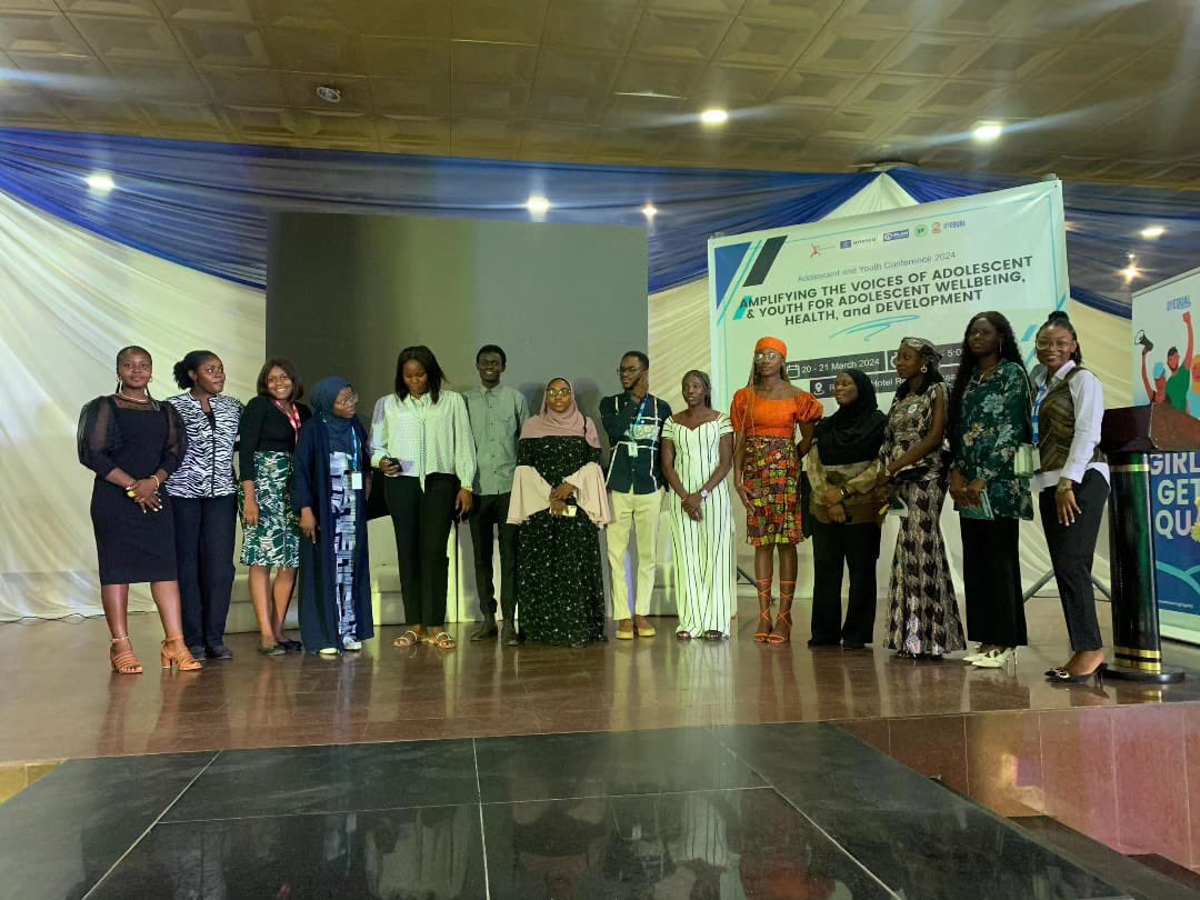GGE_Naija's tweet photo. Throwback to the recently held 2024 Adolescent &amp; Youth Conference which started on March 18th with a two-day technical session. https://t.co/2WoRv6UMoe