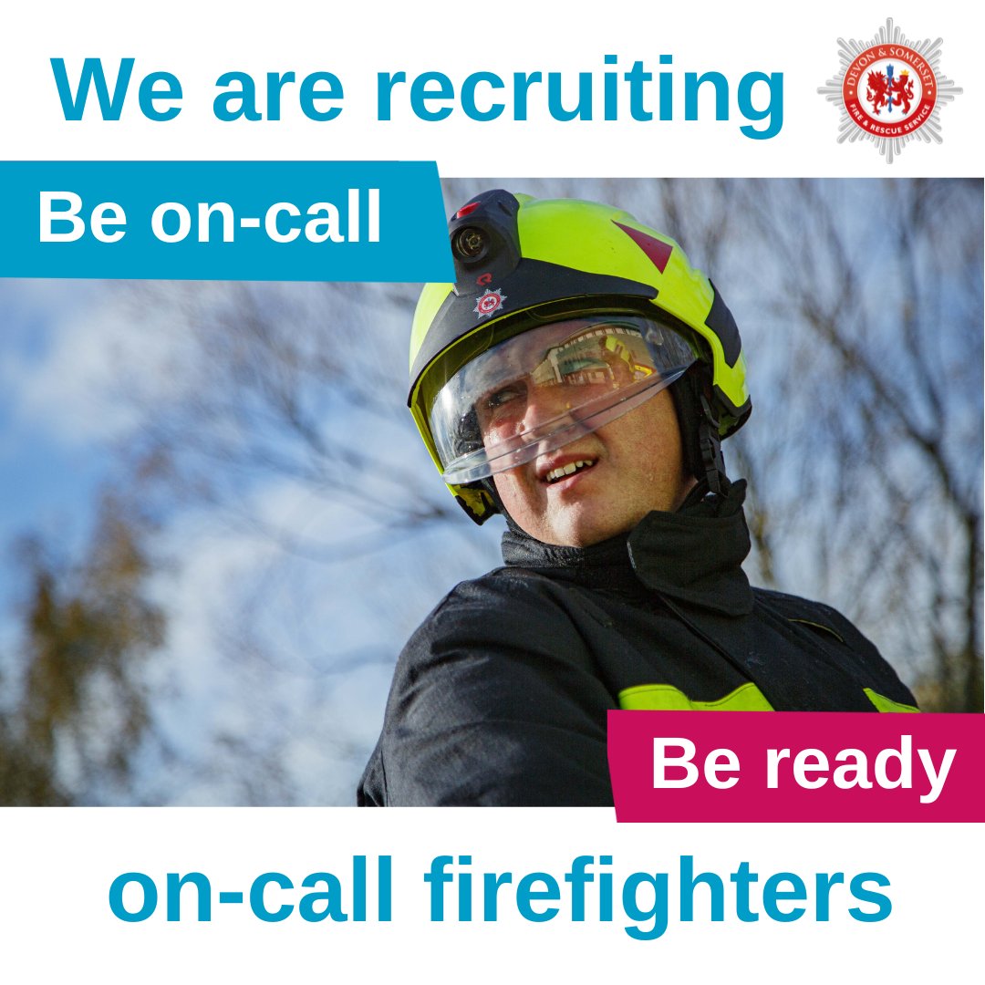 Time for a new challenge? We’re recruiting paid on-call firefighters at a number of our fire stations. Find out more about this opportunity: orlo.uk/JMzD0