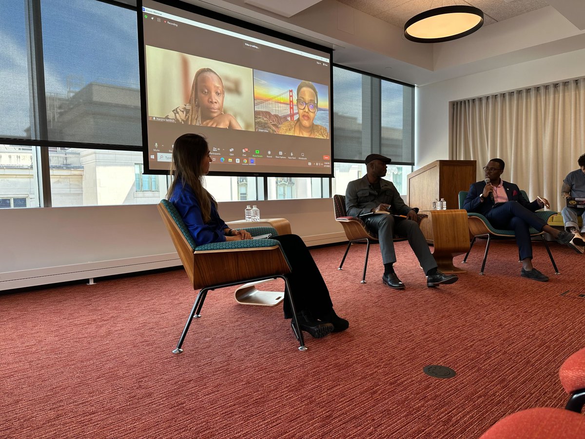 'In Africa, the tension between individual rights and collective responsibility should shape how we think about datasets' - @NiNanjira discussing how EU & African Union should approach AI regulation w/ @jilibulelani @DrShikoh @oseibonsudicks1 @GtownTechLaw @AfricaHarvard