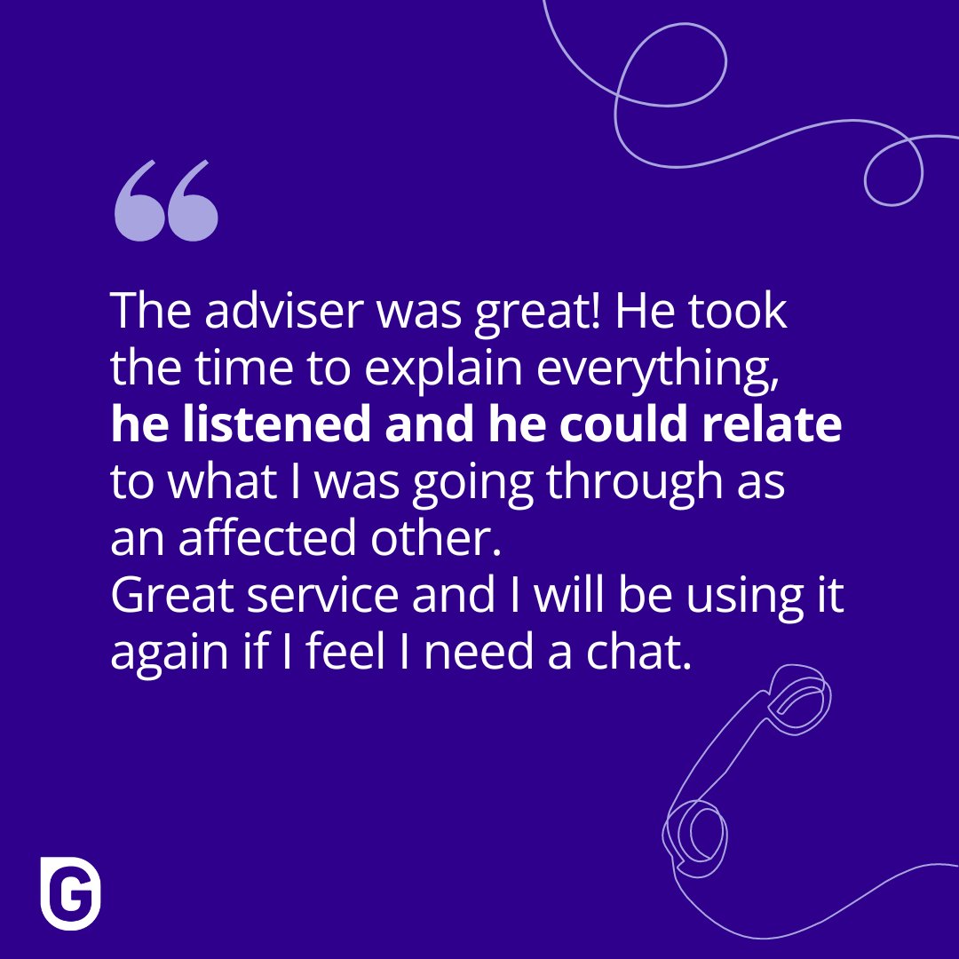 💙 Our Helpline Advisers' dedication shines through in every call, providing understanding, empathy, and support to those in need. When you're ready to talk, we're ready to listen: ow.ly/RQjJ50RhgT2
