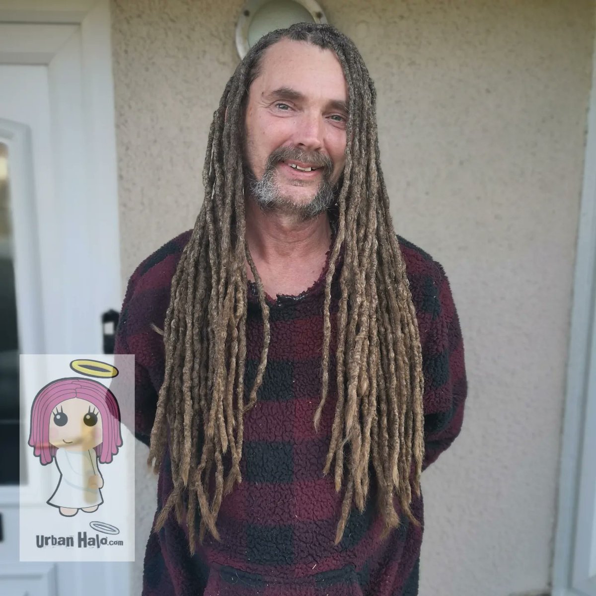 Urban_Halo's tweet photo. I ❤️ hair growth pics!
Richard's gorgeous dreads at 8(ish?) years vs at about 1.
He has fab hair to work with, and lots of it! 👌❤️😇
#urbanhalouk #dreadlocks #dreads #dreadmaintenance #ukdreads #newcastledreads #longdreads #menwithdreads #dreadgoals #dreadlife #dreadlove #fyp https://t.co/SBgOkHjShY