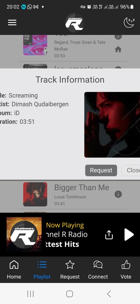 Thanking @channelrradio for playing song #Screaming by @dimash_official  🔥