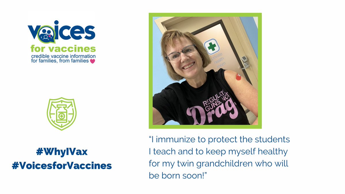 Go to our website to share your photo and #WhyIVax story: voicesforvaccines.org/why-i-vax/ #voicesforvaccines #whyivax