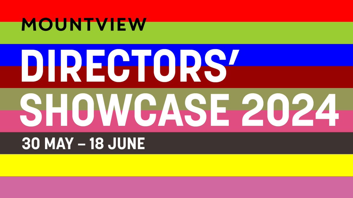 We are thrilled to announce that the Mountview Directors' Showcase 2024 is now on sale 🥳 A vibrant theatre festival celebrating the work of this year’s cohort of MA Theatre Directors, from new writing to fresh takes on theatrical classics. Book now 👉 ow.ly/bHYS50RihmY