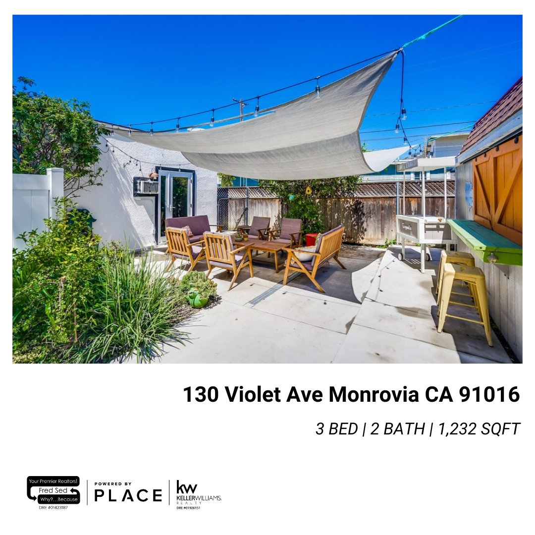 Listing for sale in Monrovia by Fred! DM if you have any questions or are interested in a private showing. . . . #Realestate #Monrovia #OCagent #Place #kellerwilliams #fredsedgroup