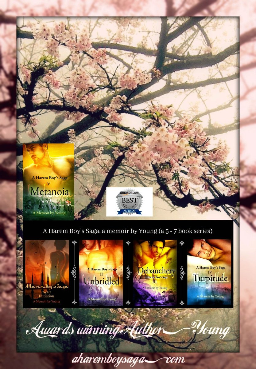 Flowers are the varieties of the sun's harem. A Harem Boy’s Saga; a memoir by Young (a 5-book series) amzn.to/1FMlHVY is a sensually enlightening autobiography about a young man coming-of-age in a secret society & a male harem. #AuthorUproar #BookBoost