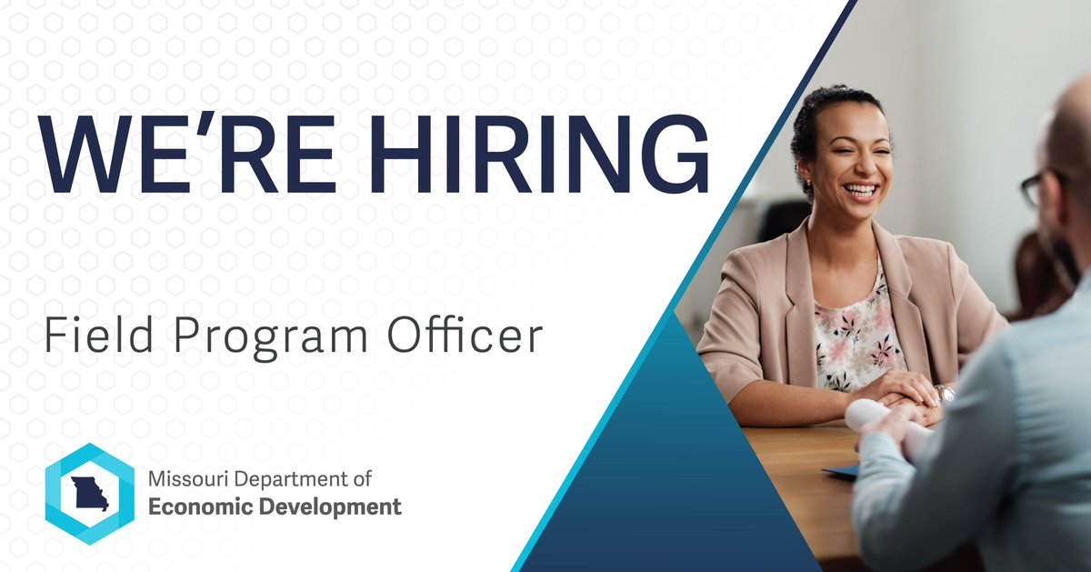 #TeamDED is hiring a Field Program Officer to join the Missouri Community Service Commission! Great state benefits include health, dental, vision, paid leave, 13 paid state holidays a year, retirement, and more! #WeServeMO Apply: bit.ly/43YYKD1