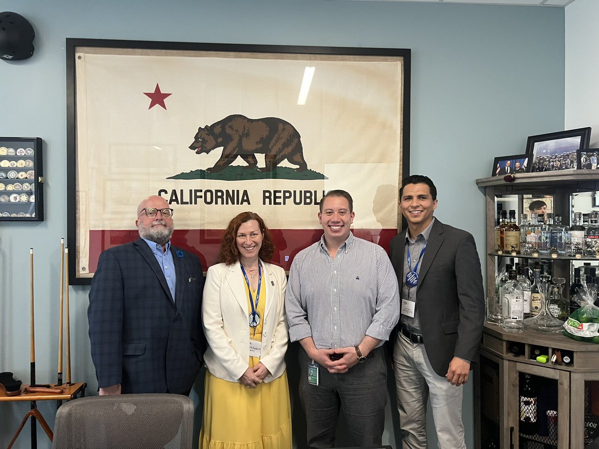 Gratitude to the team at <a href="/HeathFloraCA/">Heath Flora</a> 
for meeting with us during 2024 Day at the Capitol! We valued the opportunity to explore solutions regarding workforce issues community health centers face. 

#DAC2024 #ValueCHCs