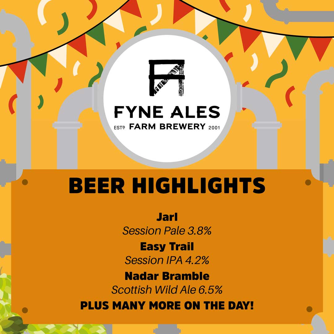 What a Fyne list of beers 😏 Here’s a look at what our great mates at @FyneAles are bringing to the Brew York Brewery Bash! 👀 With tickets nearly sold out, make sure you don’t miss out on grabbing yours!