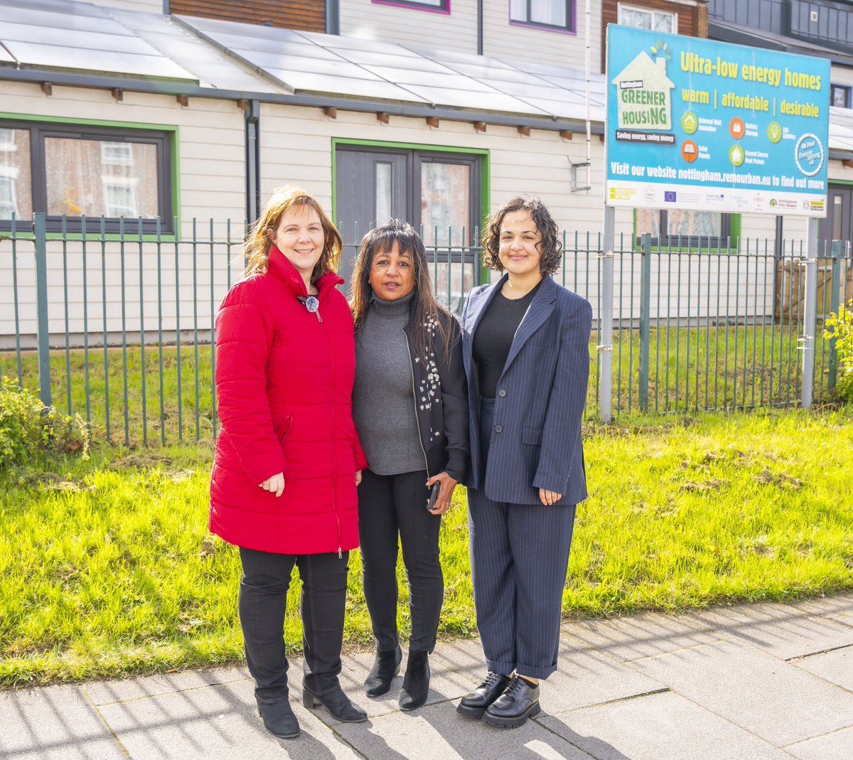 I was proud to show @ClaireWard4EM Nottingham’s energy-efficient homes, retrofitted by the City Council. I’m backing Claire’s plan to build affordable homes and promote green developments across the East Midlands. Read more about her vision: claireward.co.uk/our-vision