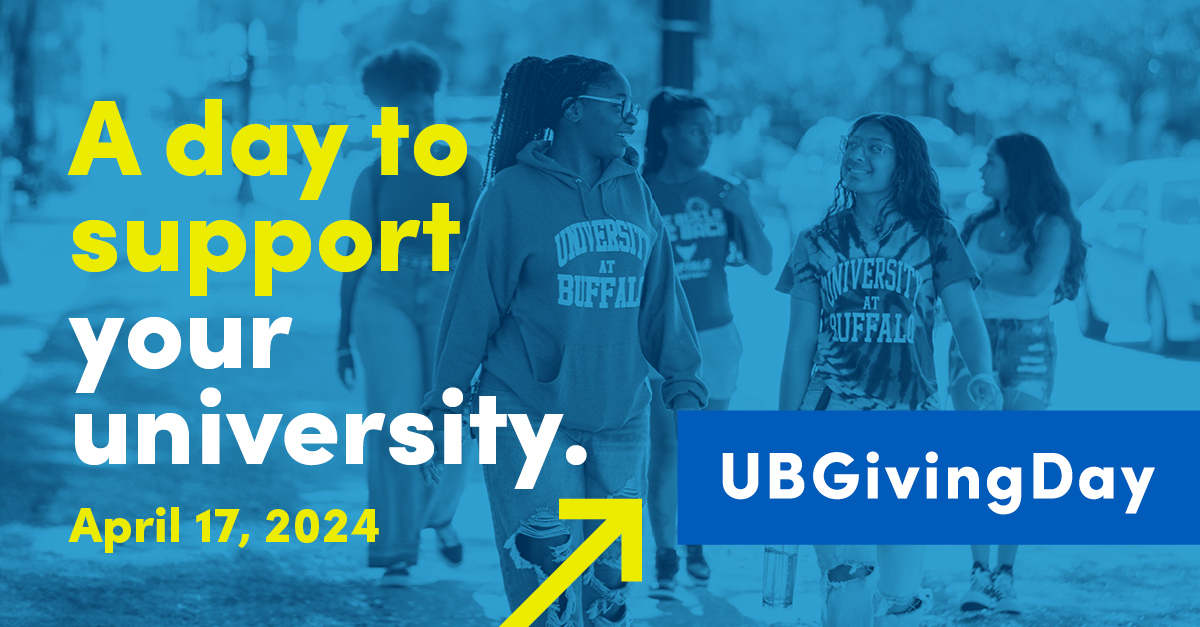 Join our community for UB Giving Day! Every dollar makes a difference.
  
Support your school at ubgivingday.buffalo.edu/giving-day/859…
 
#UBuffalo #UBMgt