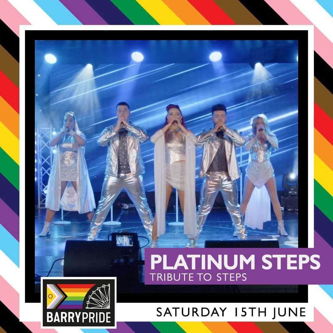 📣Performer Announcement 📣

🌟🌟Platinum Steps🌟🌟
Performing Live 
Barry Pride 
15th June 2024

Keep an eye out for more fabulous performer announcements over the next week.

#barrypride #barrypride2024 #lgbtqiapride #loveislove  #barrycentralpark #stepstribute  #pridemonth