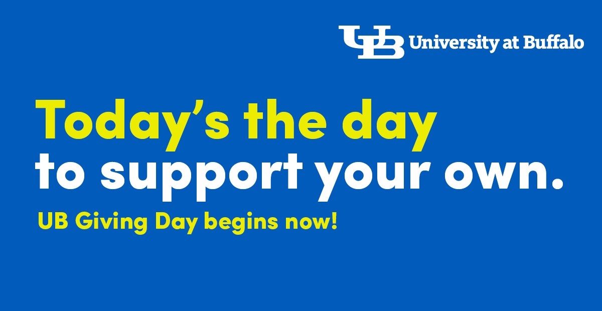 It. Is. On. #UBGivingDay 2024 is here! Let’s show what #UBTrueBlue can do when it comes together in one global day of generosity and pride! #UBuffalo ubgivingday.buffalo.edu 🤘