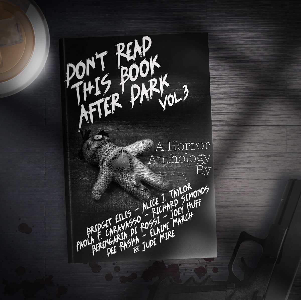 Nine authors. Nineteen chilling tales. Hitting shelves and eReaders on April 22nd. Preorder now!
books2read.com/DRTBAD3
.
 #bookstagram #horror #drtbad #anthology #horroranthology #horrorshort #horrorshortstories #anthologyshorts