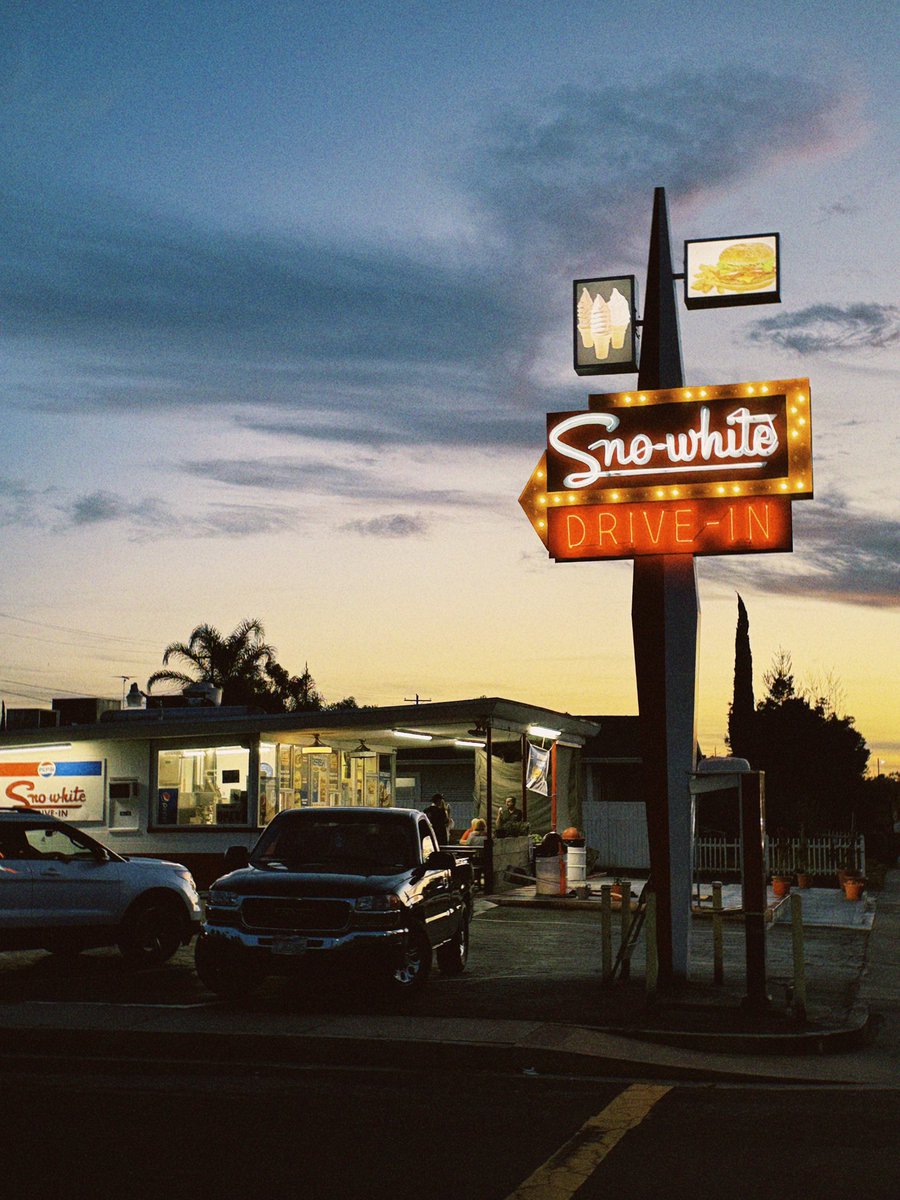 Sno-White Drive-In, Riverbank, CA since the 1960s