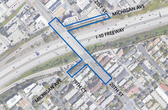 📍 I-10 East 20th St off-ramp CLOSURE 📅 April 17 through April 18; 9 p.m. to 6 a.m. 💡 Detour exit Centinela Ave 📍 20th St between Olympic Blvd and Delaware Ave 📅 April 17 & April 18, 9 a.m. to 5 p.m. 💡 Expect delays ❗❗ More info: santamonica.gov/michigan-avenu…