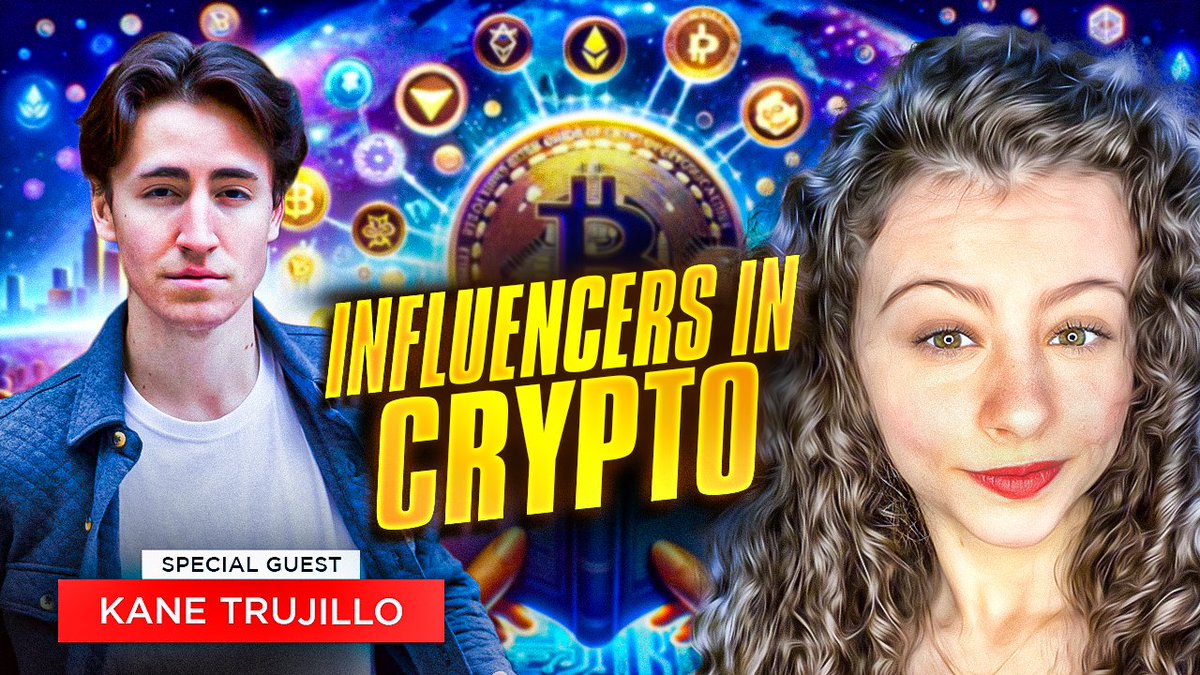 Do we need mainstream influencers to boost Crypto adoption? I'm LIVE at 2pm ET with TikTok STAR @kanetrujillo! Join below, see you there! youtube.com/watch?v=0iGG4K…