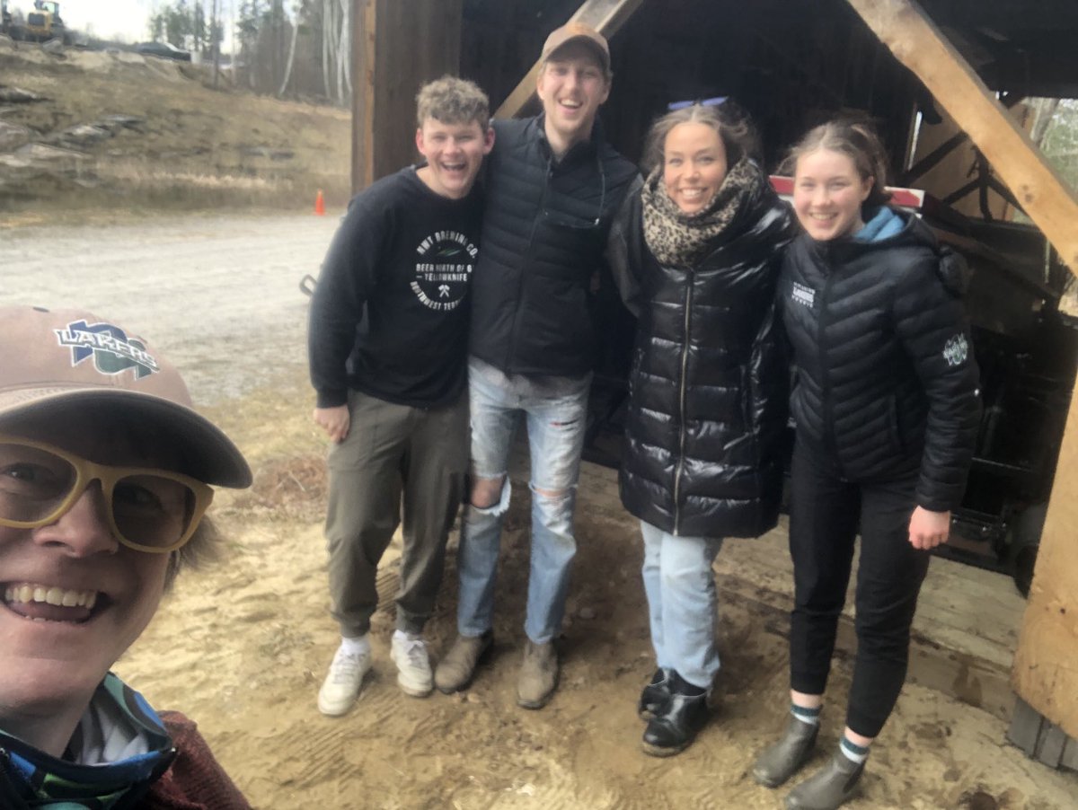 Big thanks to these ski team members who were able to help wrangle the grooming equipment into the barn. Somethings are next to impossible by oneself, and easy with others. #teamwork