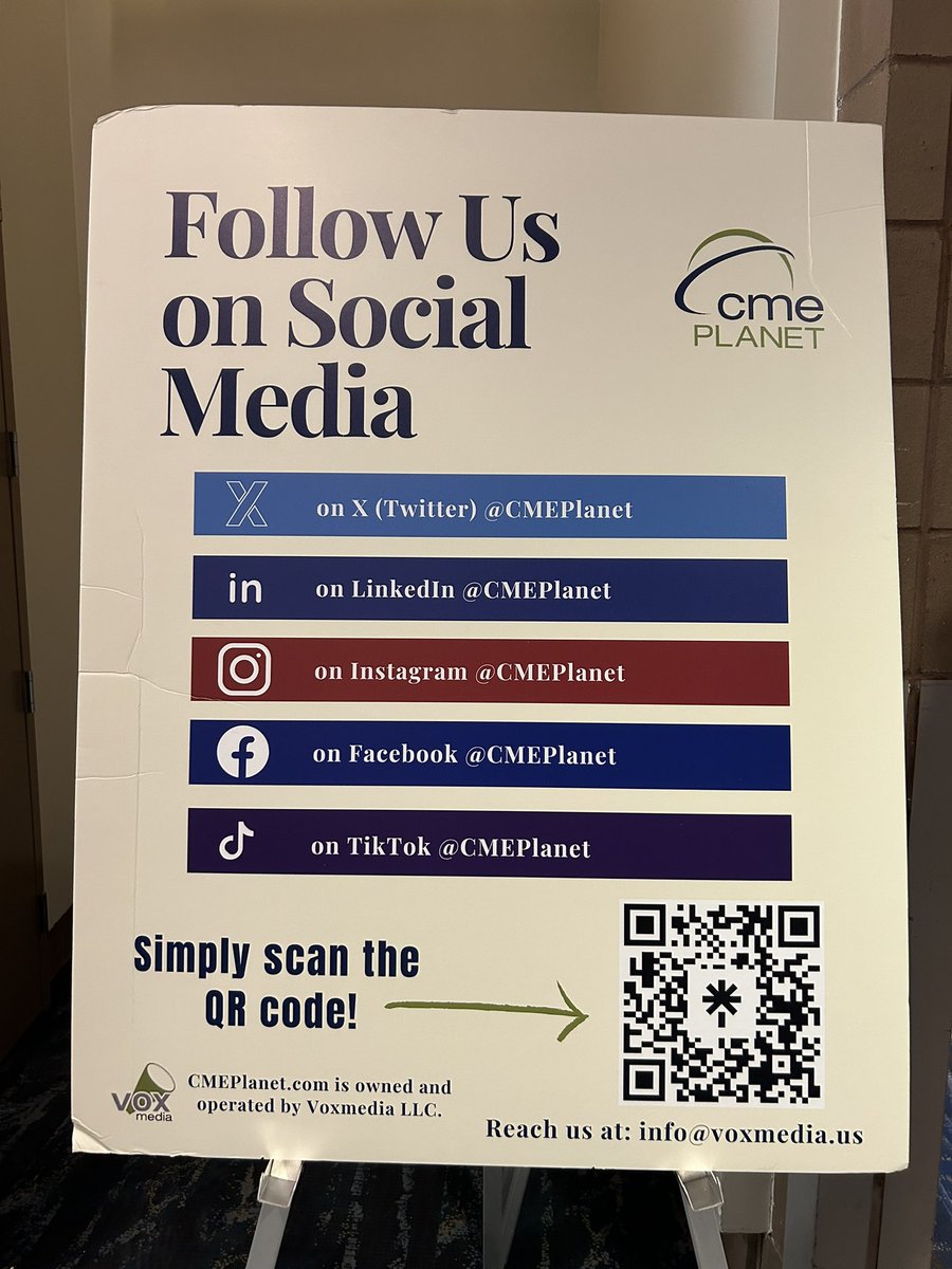 Don’t forget to follow our other socials! #amcp2024