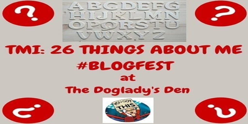 DebbieDoglady's tweet image. TMI: 26 THINGS ABOUT ME #BLOGFEST #ReviveOldPost #FromTheArchives of @DebbieDoglady wp.me/p34zBB-61S?utm…
