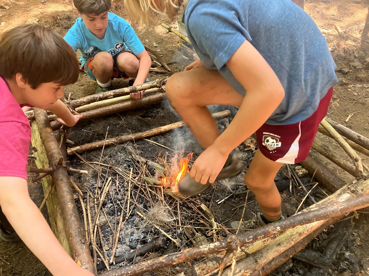 From fire making to shelter building, our summer camp teaches valuable skills that build confidence and resilience in the great outdoors. Join us and unleash your potential! 

#OutdoorSkills #NatureCamp