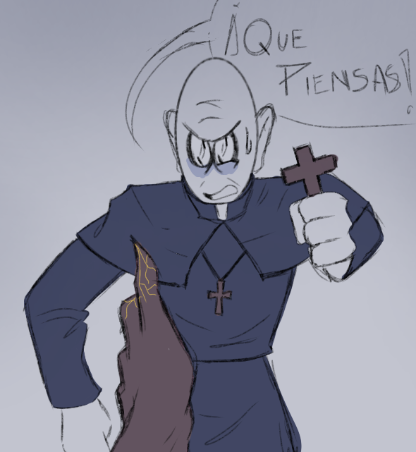 rario_s's tweet photo. Me hubiera gustado acabarlo por completo pero el tiempo no me lo permitió pipipipi
.
#spookymonth #fathergregor #Moloch #spookymonthfanart https://t.co/Nc5azG2yoi