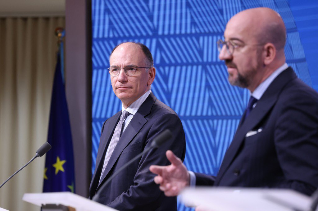 .@EnricoLetta’s Single Market report sends an urgent message to 🇪🇺: step up your #tech game before it’s too late.

🎙️ @BonefeldCecilia: “The @EUCouncil must include Letta’s recommendations in the new #SingleMarket strategy for the next @EU_Commission”

👉 bit.ly/3UhibDH