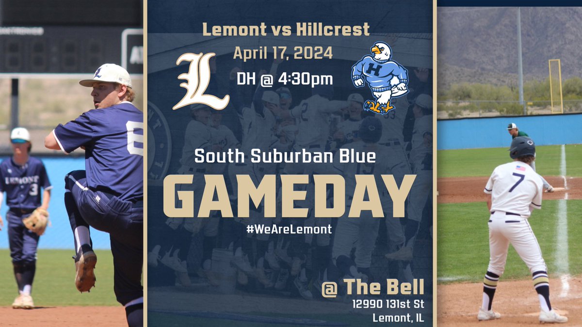 GAMEDAY! DH vs Hillcrest today at The Bell. See you out there! #LTK #WeAreLemont