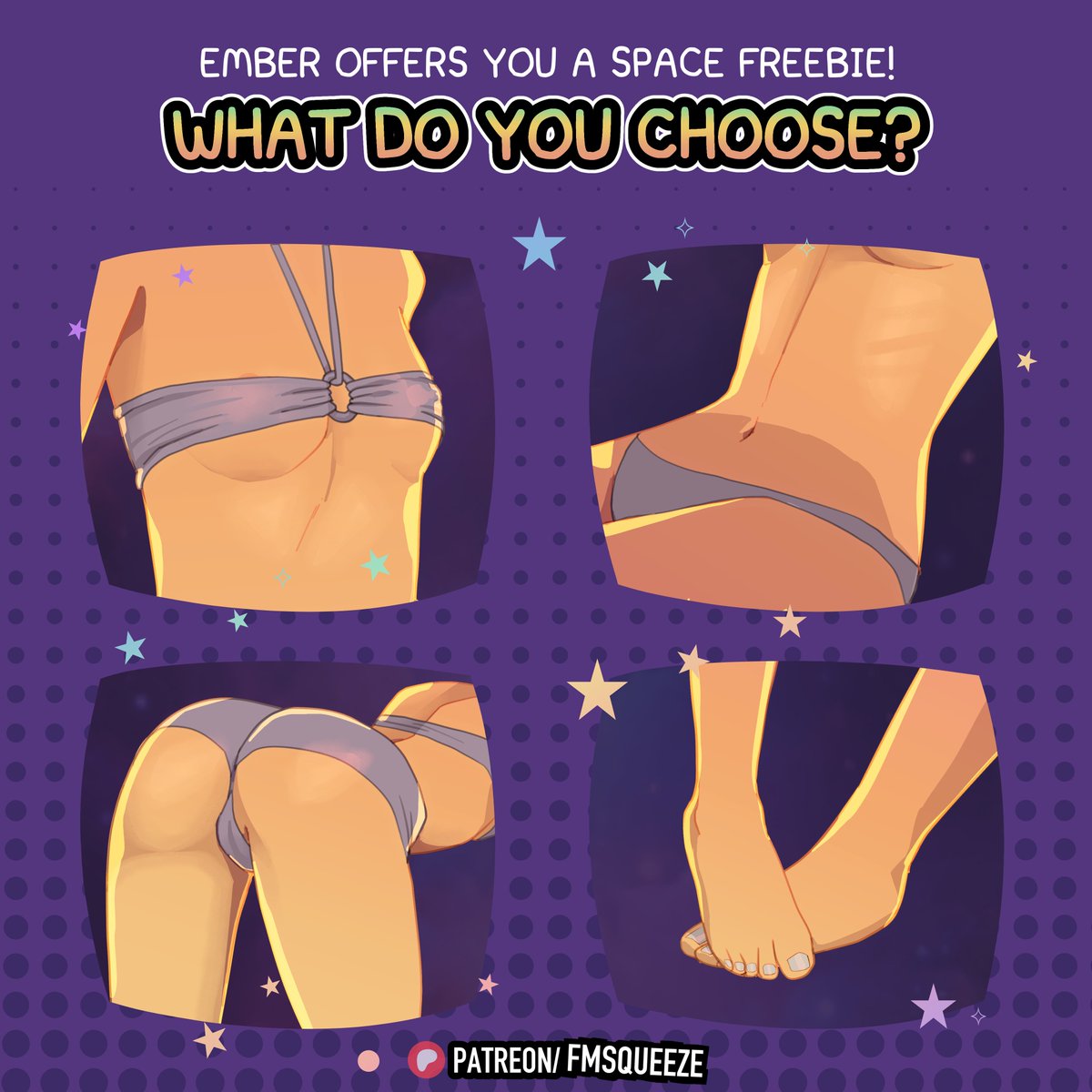 Ember's space freebie UNLOCKED! Tell Ember your choice (and why!) in the comments 😘