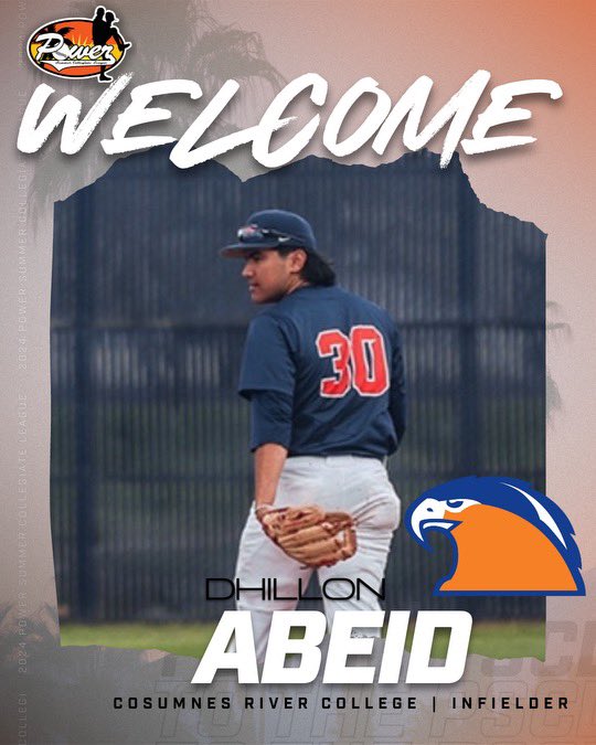 WELCOME Dhillon Abeid, Infielder Consumes River College @dhillon_abeid is batting .364 on the 2024 season!⚾️ PLAYERS apple for the 2024 season here!⬇️ psclbaseball.com/apply/