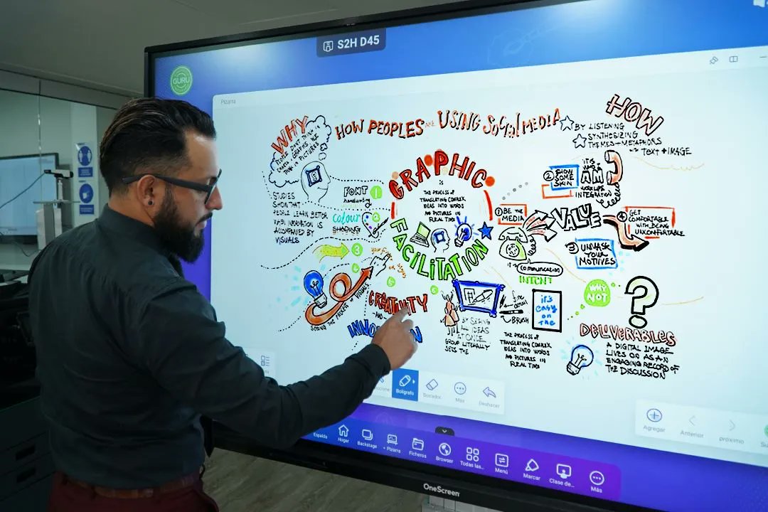 LatintelMX's tweet image. ¡Usa las pantallas interactivas #OneScreen para llevar reuniones y clases a otro nivel! ¡No necesitas de ningún dispositivo adicional para tener Windows, Android, iOS en una misma pantalla! 

#PantallasInteractivas #PizarrasInteractivas #tablerointeractivo