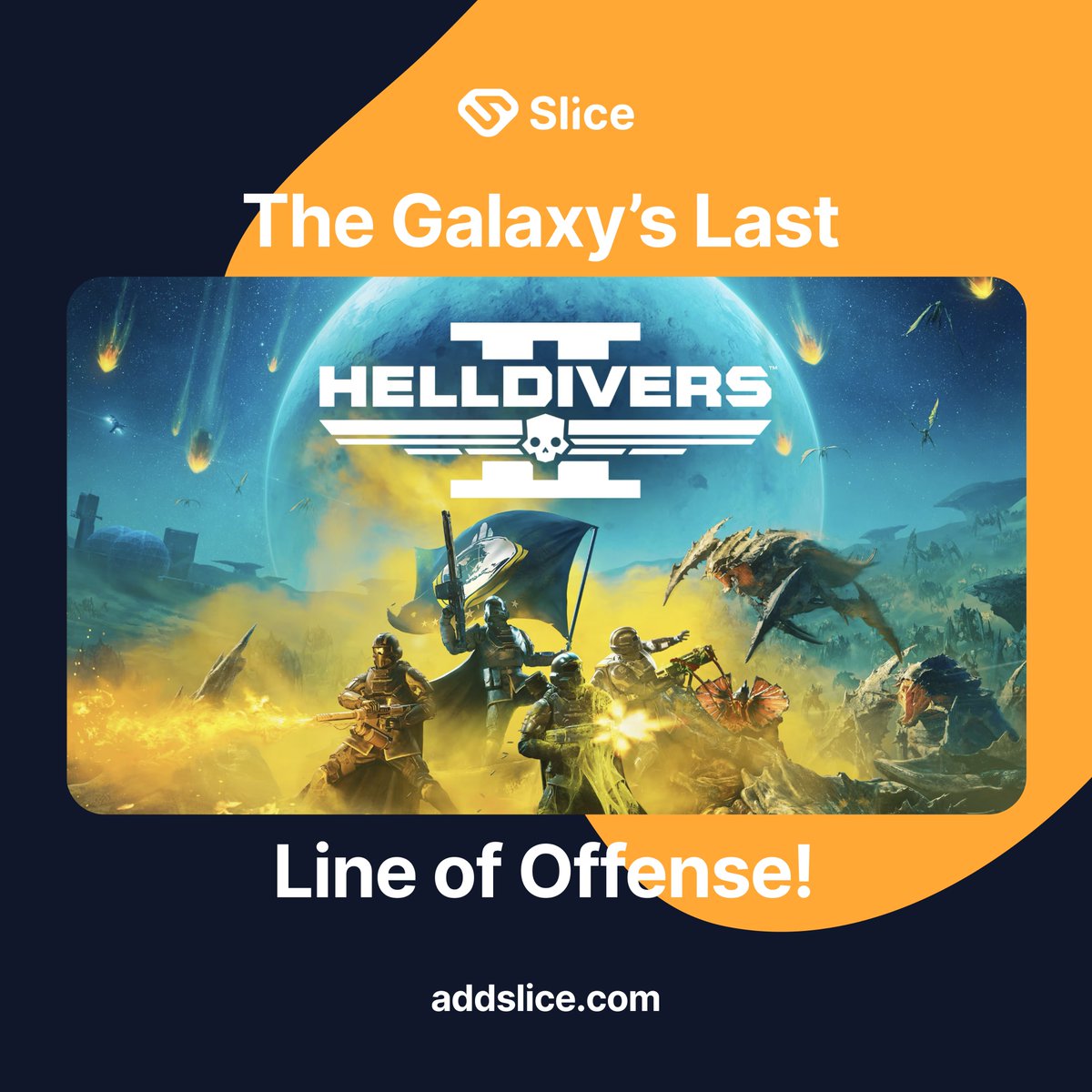 We have 5 copies of HELLDIVERS waiting to be claimed! 🏴‍☠️⚡️ 

Ready to win big? Enter our giveaway and you could win 1 of 5 copies of HELLDIVERS 🚀. 

It's easy just click the link below for your chance to win. 

gleam.io/IwV5E/helldive…

#SliceNation #Stack2Win