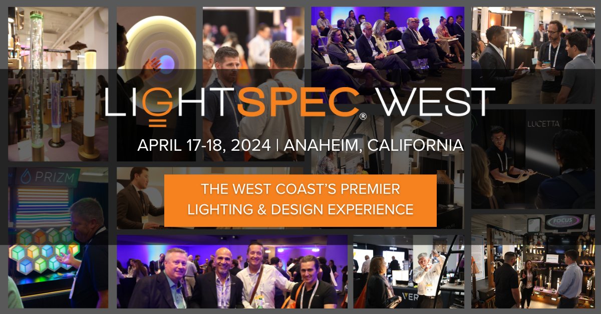 The #LightSPECWest session 'Health & Wellness: How Lighting Influences Well-being' commences at 11:30 AM PST at Anaheim Convention Center (Hall E, Level 1), featuring presenters from #DiodeLED / #LucettaLighting. bit.ly/4azAU3h