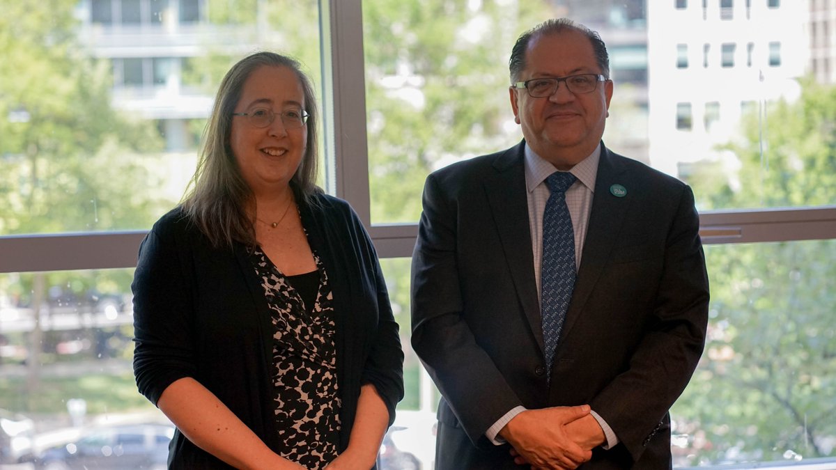 In the context of #WBGMeetings, happy to meet Patricia Justino (@apvjustino), @UNUWIDER Deputy Director, to proudly announce a strategic partnership with @UNUWIDER to address urgent challenges posed by #poverty and fragility. Around 1 in 4 countries engaged with @WorldBank is a