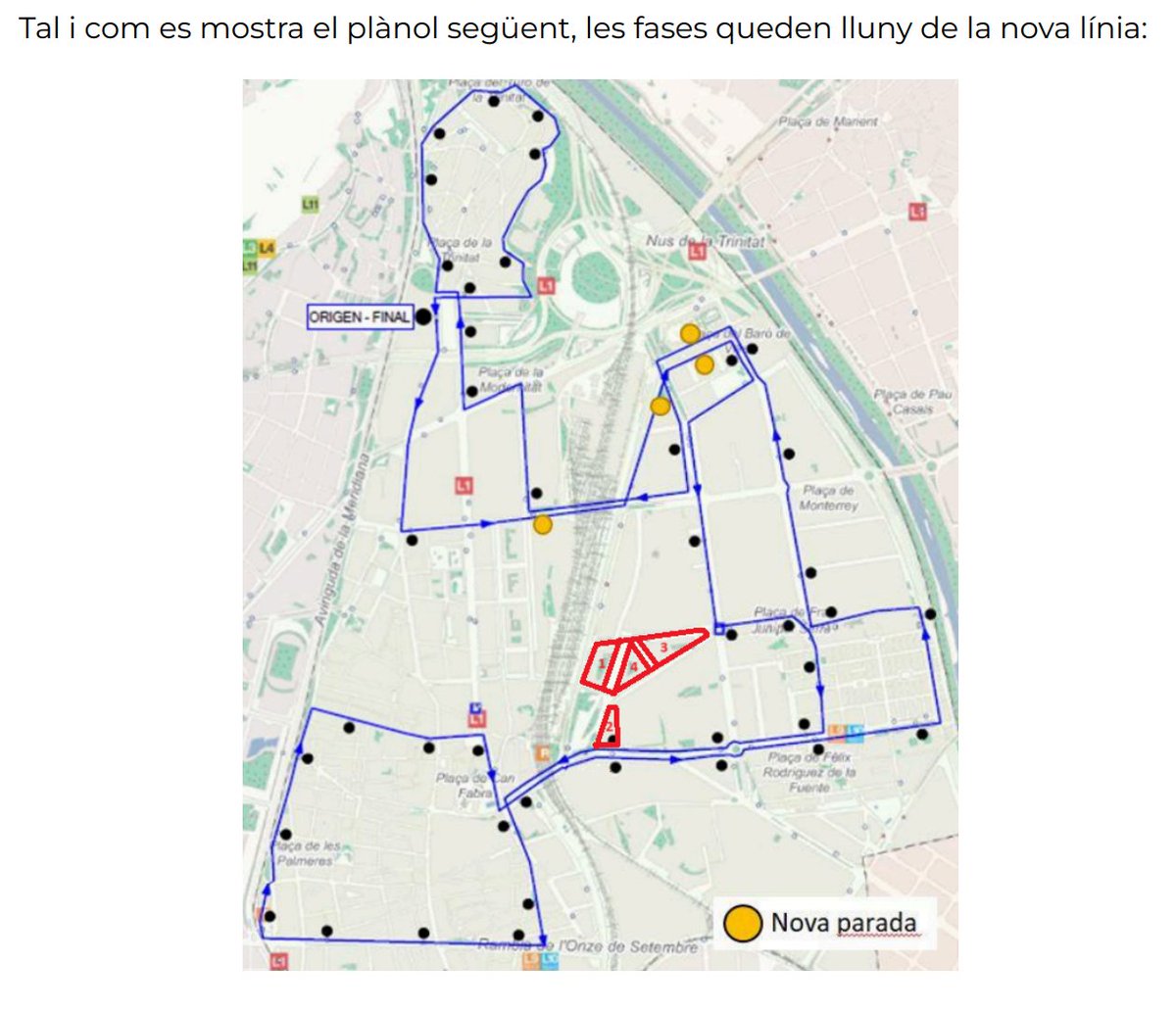 AvMaquinistaM's tweet image. El 133 no és substitut, poden haver-hi raons logístiques i/o econòmiques per eliminar aquesta línia 11, però deixarà una gran part del veïnat sense transport per accedir als seus llocs de treball, centres educatius, centres de salut.
133 PER PASSEIG de L'HAVANA 😠