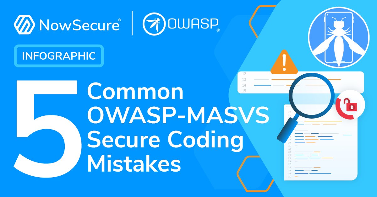 📣 Dev leaders, check out our new #infographic! Discover top #OWASP MASVS security bugs in #mobile app development and learn essential best practices for secure coding. 📱🔒 loom.ly/fZO1SAs