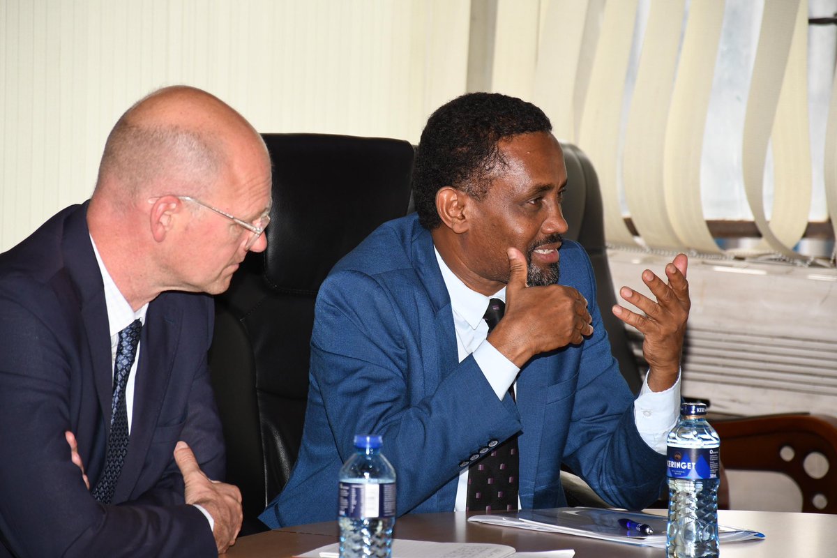 Later in the afternoon, the Principal Secretary James Muhati met with the NCPD Director General, Dr. Sheikh Mohamed and the UNFPA Country Director, Anders Thomsen to discuss 57th Commission on Population and Development(CPD) Preparations.@JBMuhati @KeTreasury @UNFPAKen @UNDPKenya