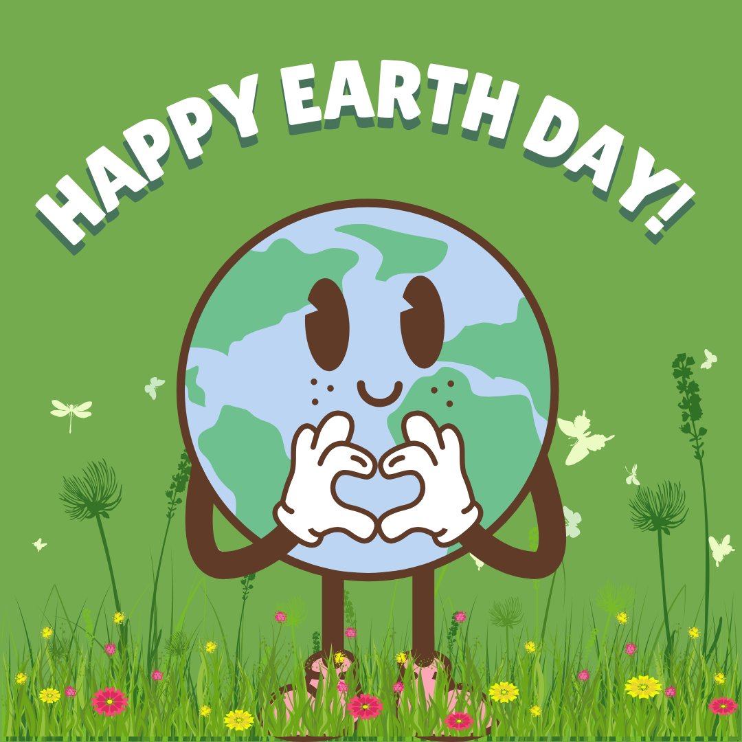 It's Earth Day! Today, we are celebrating all of the great environmental work that has happened over the last year and all the work yet to come! #EveryDayIsEarthDay #ClimateSolutionsNow