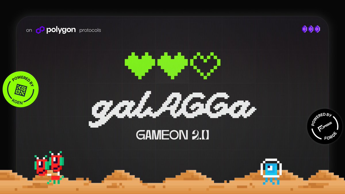 0xPolygonEco's tweet image. GAME ON. 

gameon.polygon.technology