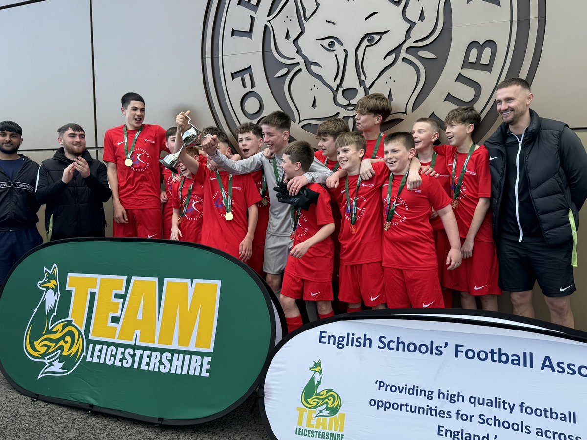 KibworthPE's tweet photo. COUNTY FINAL WINNERS! 🔥
Well done boys! A 2.1 win to be crowned the best team in the County! 
A great team performance and deserving winners 🤝 Well done boys! #Proud 
@KibMeadAcad https://t.co/XeWpD9JzaL