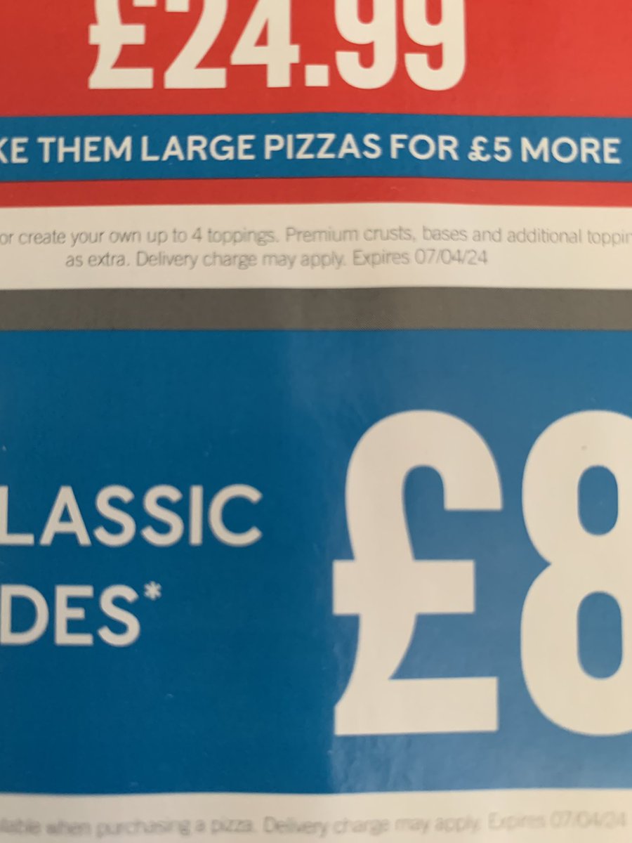 DaveWilliams740's tweet photo. Cheers @Dominos_UK for posting vouchers today that expired 10 days ago. I’ll get right on with using them 🙄………. https://t.co/Ek7r8glewX