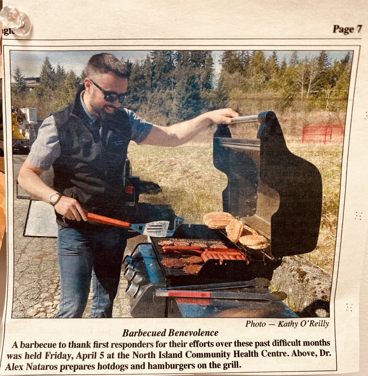 Had a great recent BBQ event thanking our first responders for their difficult work these past months during our crisis of deaths of despair 🙏🏽 

So important we care for our carers ❤️‍🩹 
#ToxicDrugCrisis #HarmReduction #FirstResponders #MentalHealth