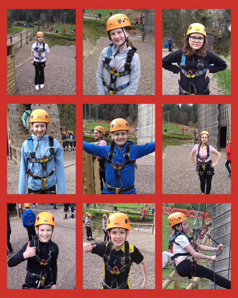 Red Group had a brilliant time trying out abseiling! 🧗‍♂️❤️