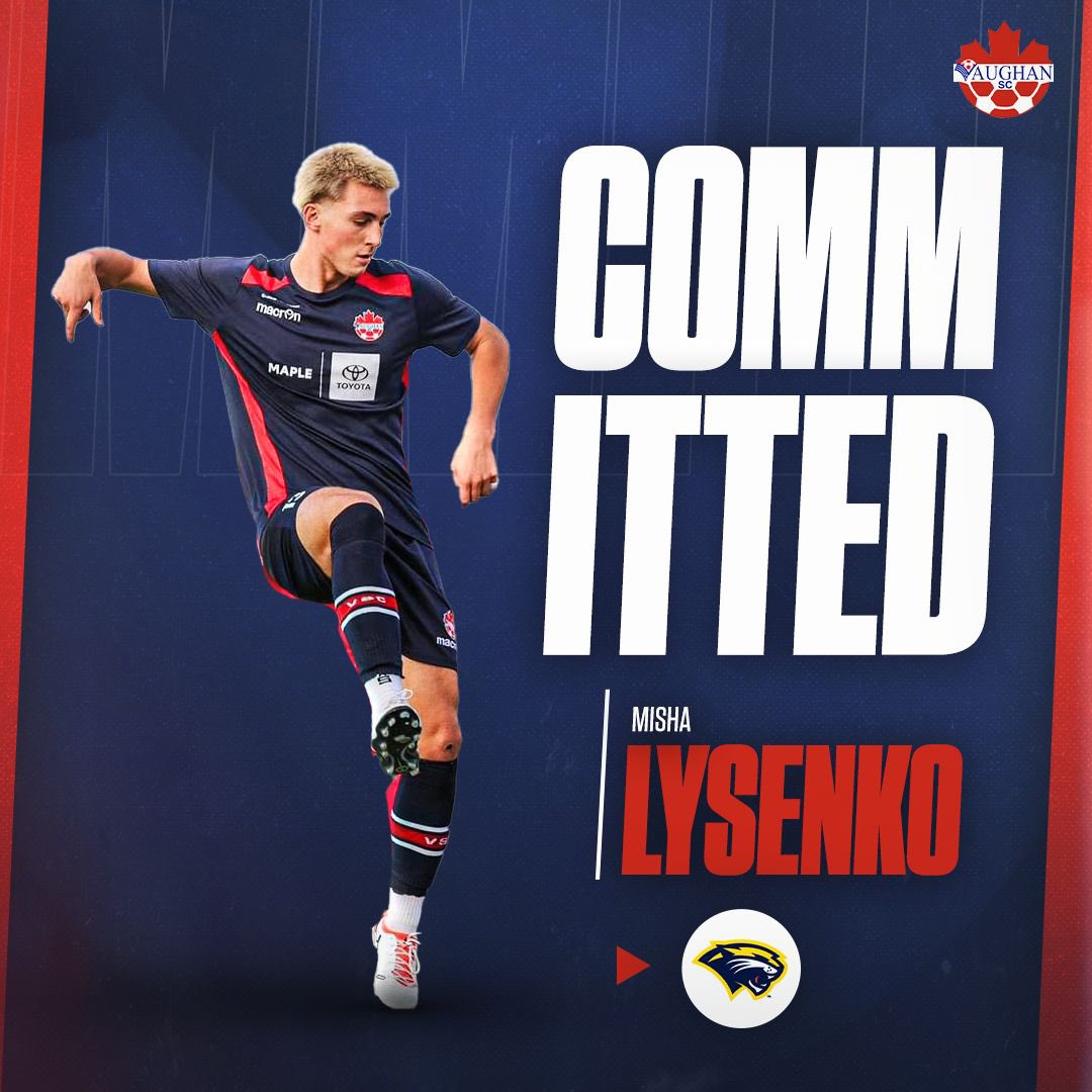 COMMITTED ✔️ Congratulations to Misha Lysenko on his commitment to Spring Arbor University! Best of luck! #WeAreVSC