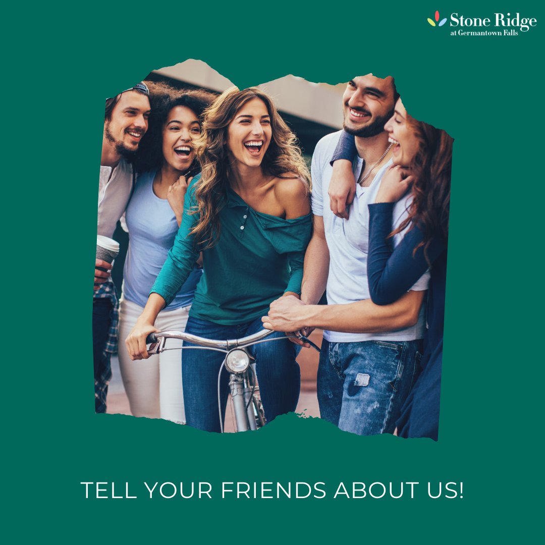 Why keep all the fun to yourself? Spread the word about our awesome apartment community and let your friends join the party! 🏠 #apartmentliving #apartmenthunting #communitylove